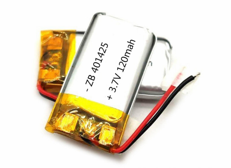 振博供应聚合物401425锂电池3.7V 120mah ，用于：指示灯检测仪