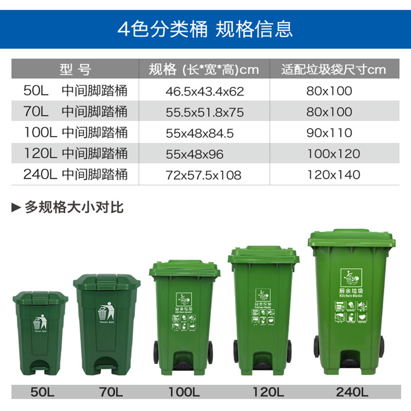 随州市塑料垃圾桶品牌 家用垃圾桶