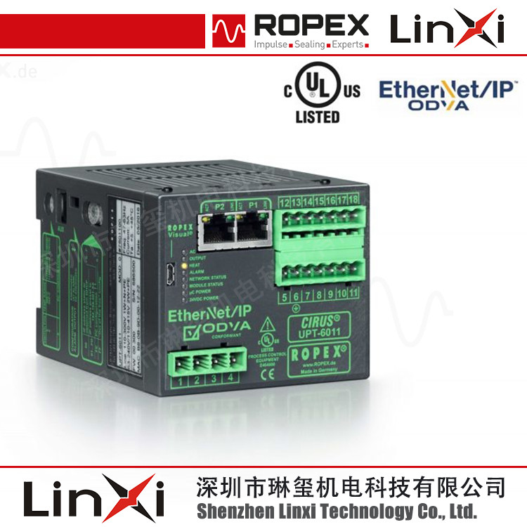 ROPEX热封温度控制器UPT-6011 支持EtherNet/IP协议