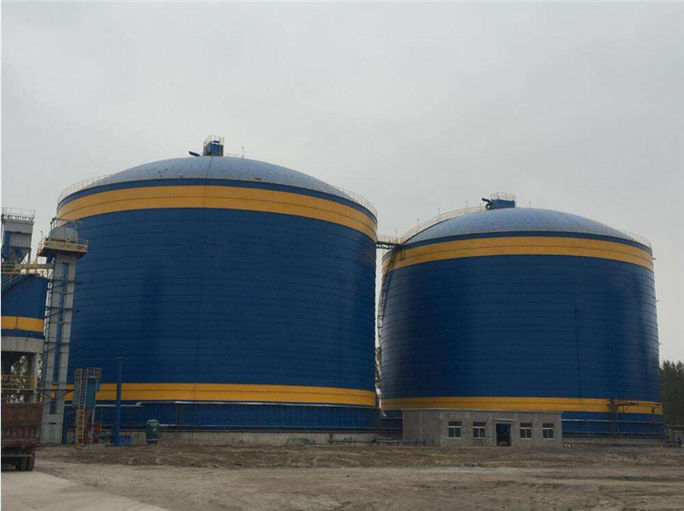 扬州市5000立方粉煤灰仓建造安装过程及方法