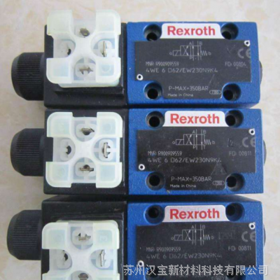 Rexroth电磁阀4WE6D6X/EW230N9K4/B10,R900934156力士乐电磁换向阀