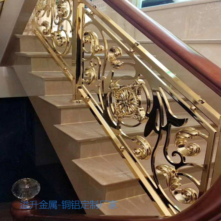 上海铜艺楼梯栏杆厂家