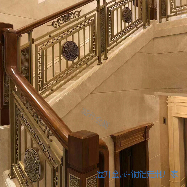 欧式黄铜楼梯扶手需要点焊吗？