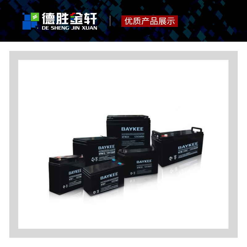 广东柏克蓄电池6FM100镉镍胶体蓄电池船舶航海设备