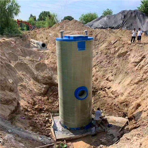 一体化地埋式污水提升泵站