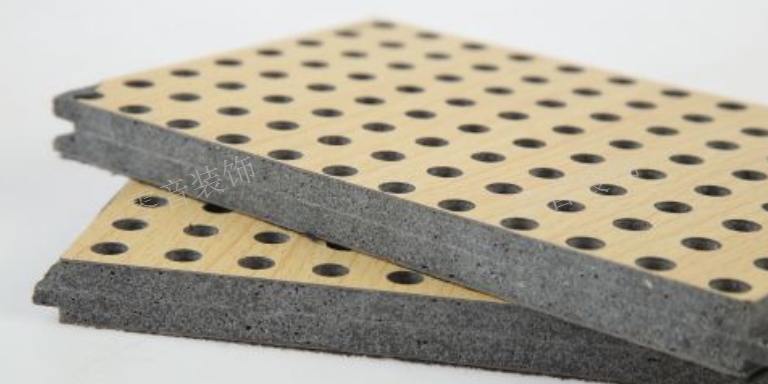 湖北木制吸音板的材质 武汉零音装饰材料供应