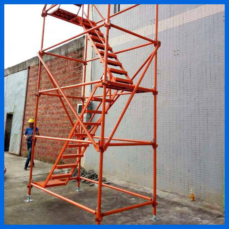 施工安全爬梯 箱式爬梯 春泉框架拼装式安全爬梯