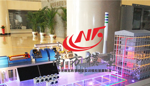 重庆模拟300MW火力发电模型 汽轮机模型规格