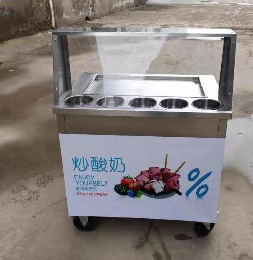 安徽炒酸奶机炒冰机质量好速度快 炒冰淇淋卷 品质优良