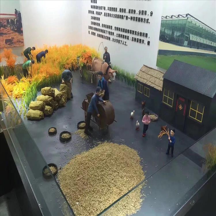 泸州地形模型 栗子乡稻田模型 按需定制