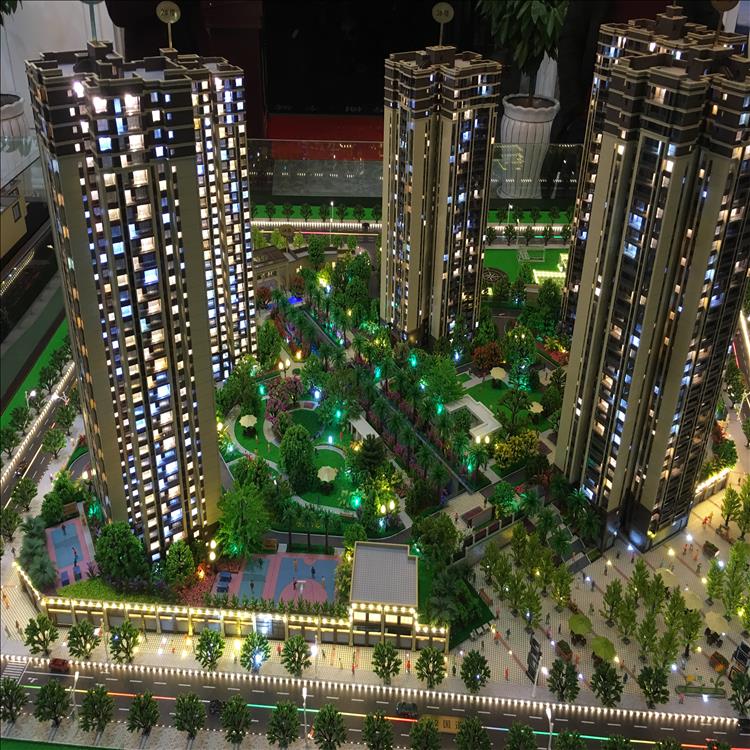 重庆房产模型厂家 高层建筑模型 多年经验