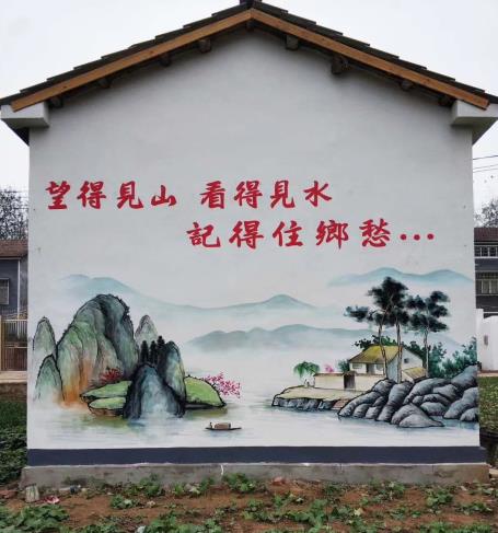 湖北宜昌墙绘文化墙 乡村文化墙制作
