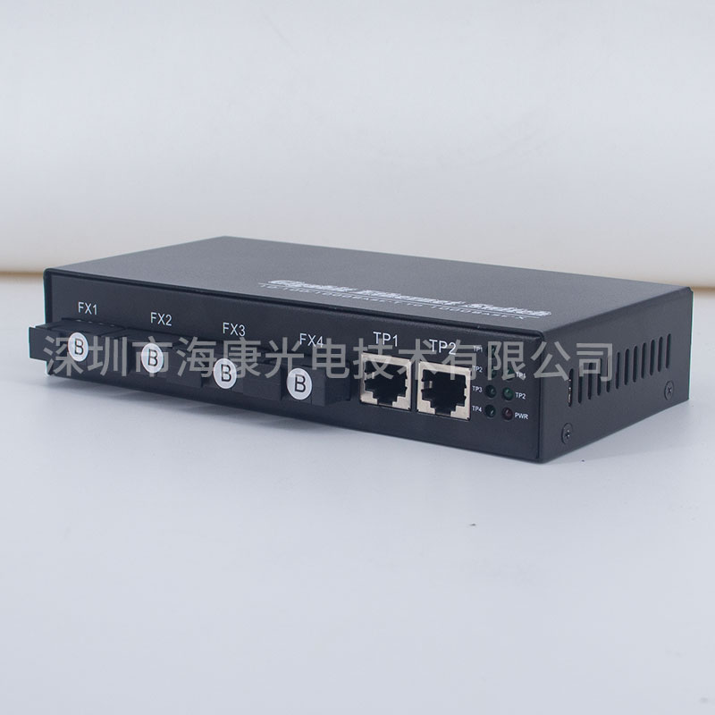 深圳光纤盒光电转换器收发器批发供应光收发一体模块生产