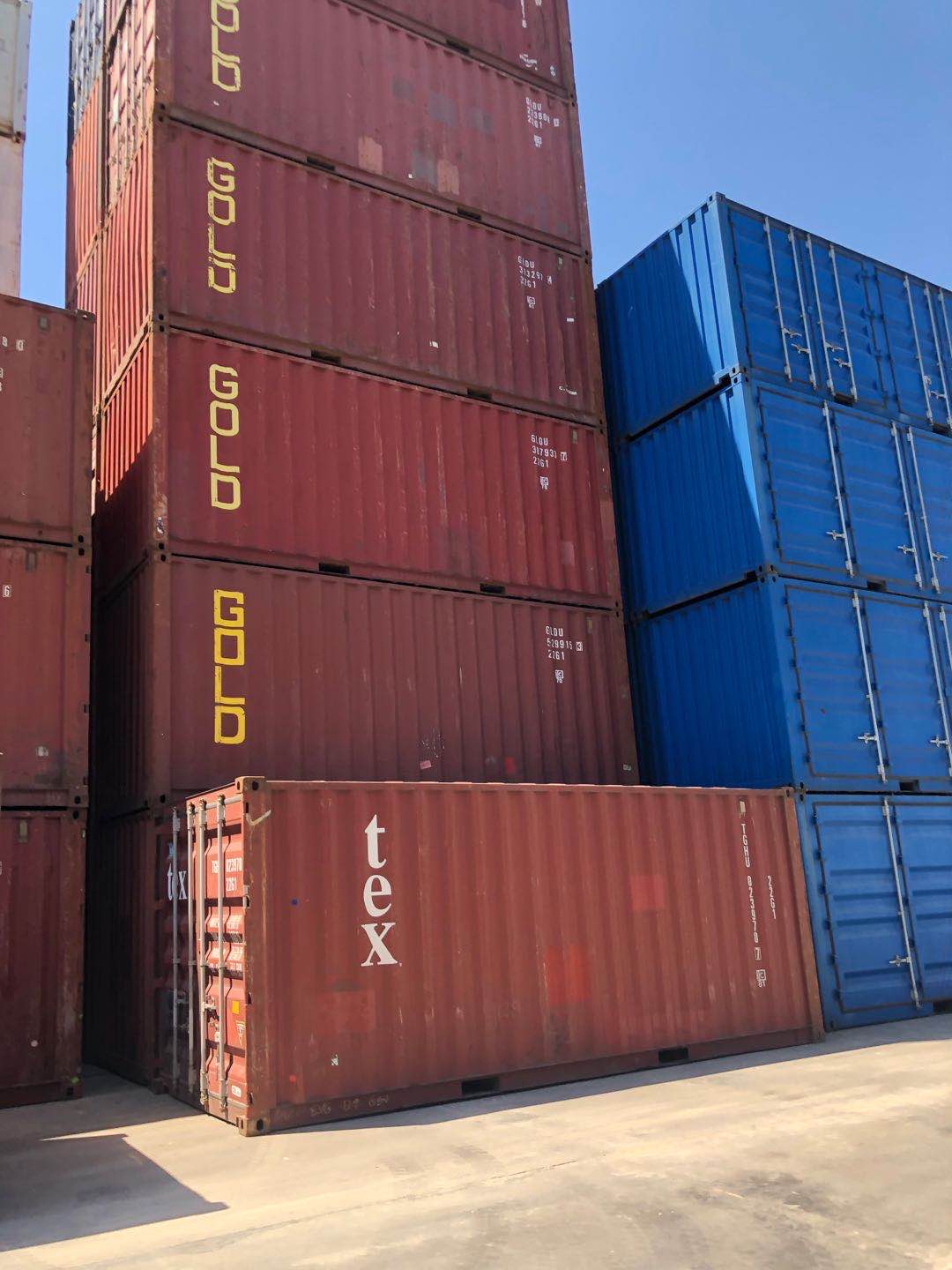 全国港口批量出租出售海运标准集装箱SOC箱
