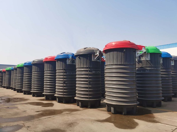 垃圾分类收集型环保深埋式垃圾桶