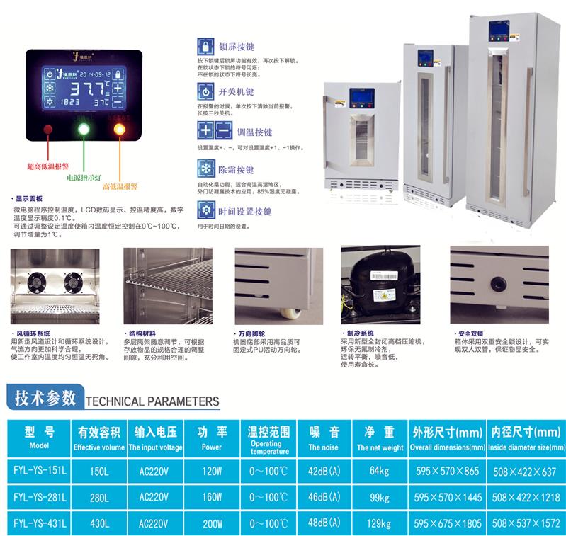 56度恒温干式灭活仪FYL-YS-281L