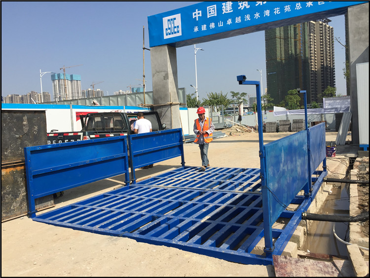杭州工程洗轮机【自动洗车台】工地免基础洗车平台