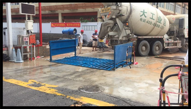 上海工程洗轮机【自动洗轮机】建筑工地洗车槽