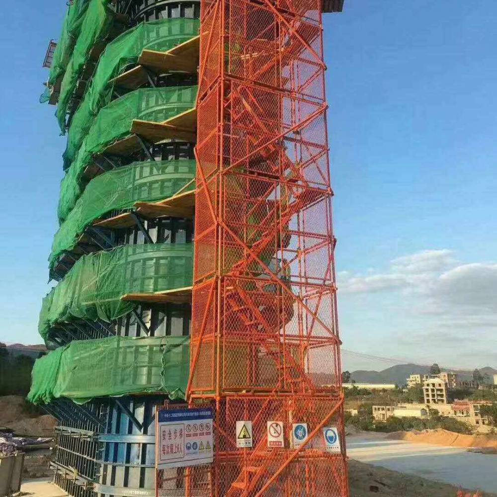 天津安全梯笼 吉林框架式安全梯笼 春泉箱式安全爬梯