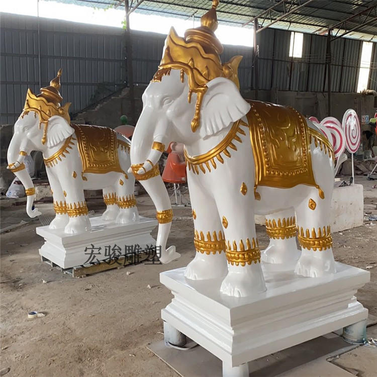 梅州动物雕塑玻璃钢厂家