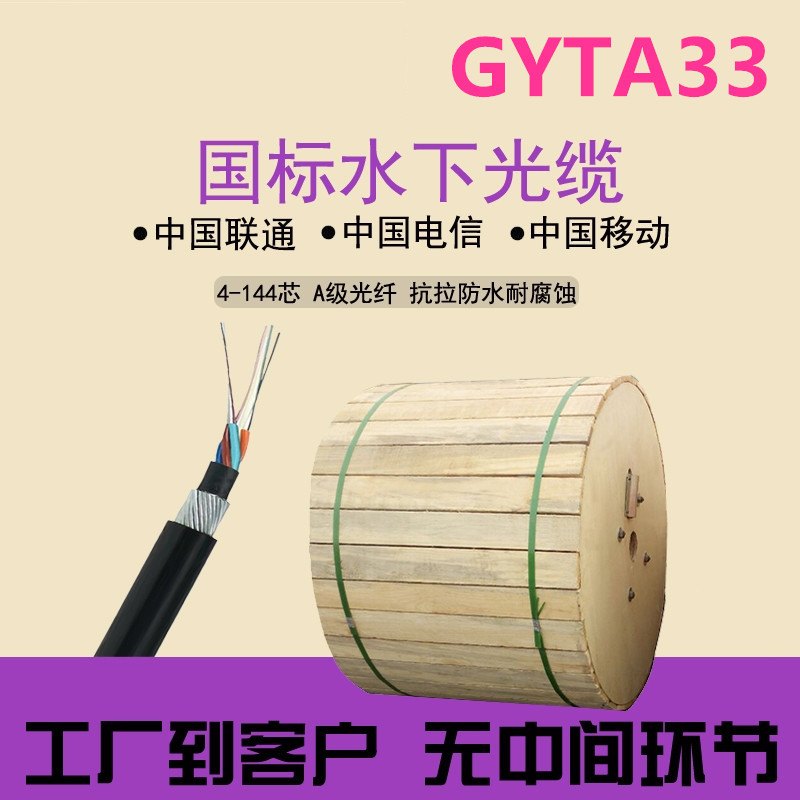 蝶形引入光缆 标准中心束管式钢丝钢带铠装光缆GYXTS 使用说明介绍