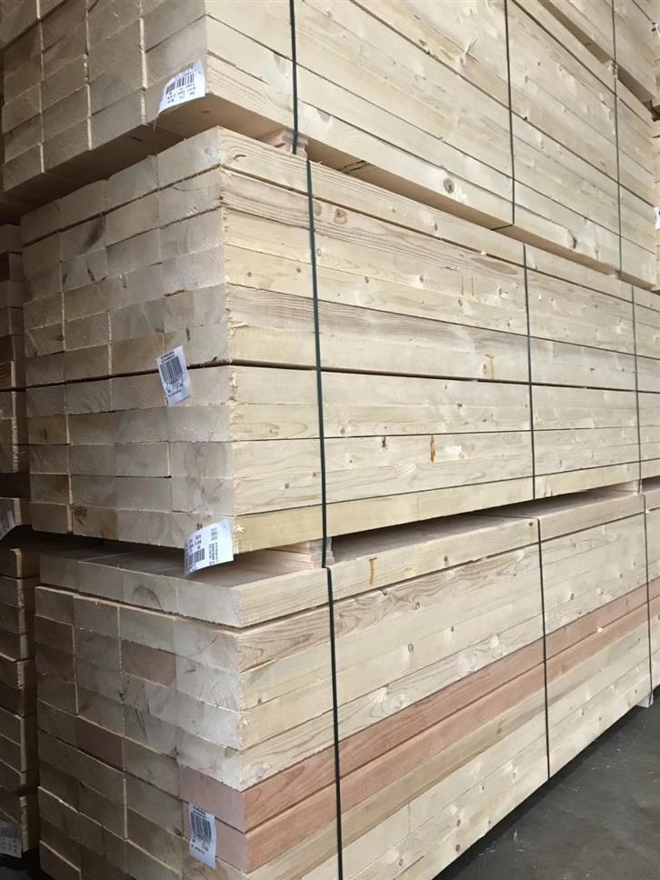 西安名和沪中方木工程用木方规格 樟子松木方价格行情价格