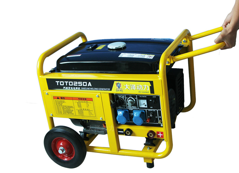 大泽型号TOTO250A汽油发电电焊机250A