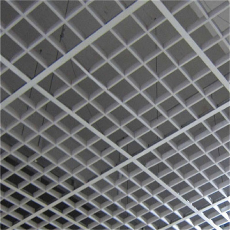 天津菱形铝格栅生产
