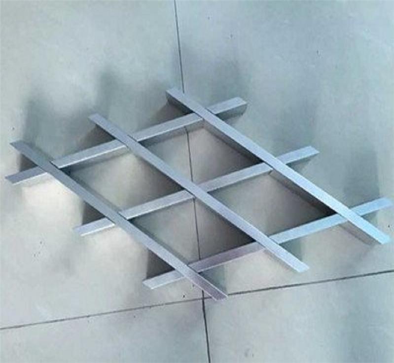 天津菱形铝格栅生产