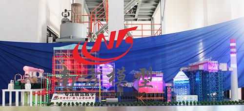 郑州电站锅炉模型