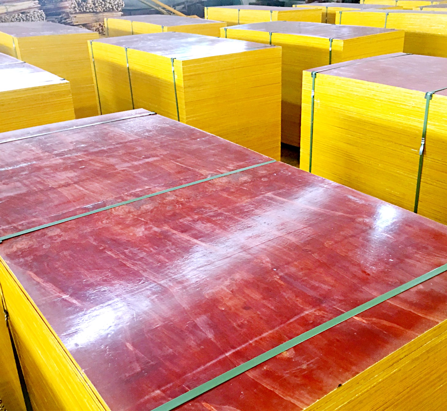 湖南金桥板业桉木模板1830*915多层胶合工程板
