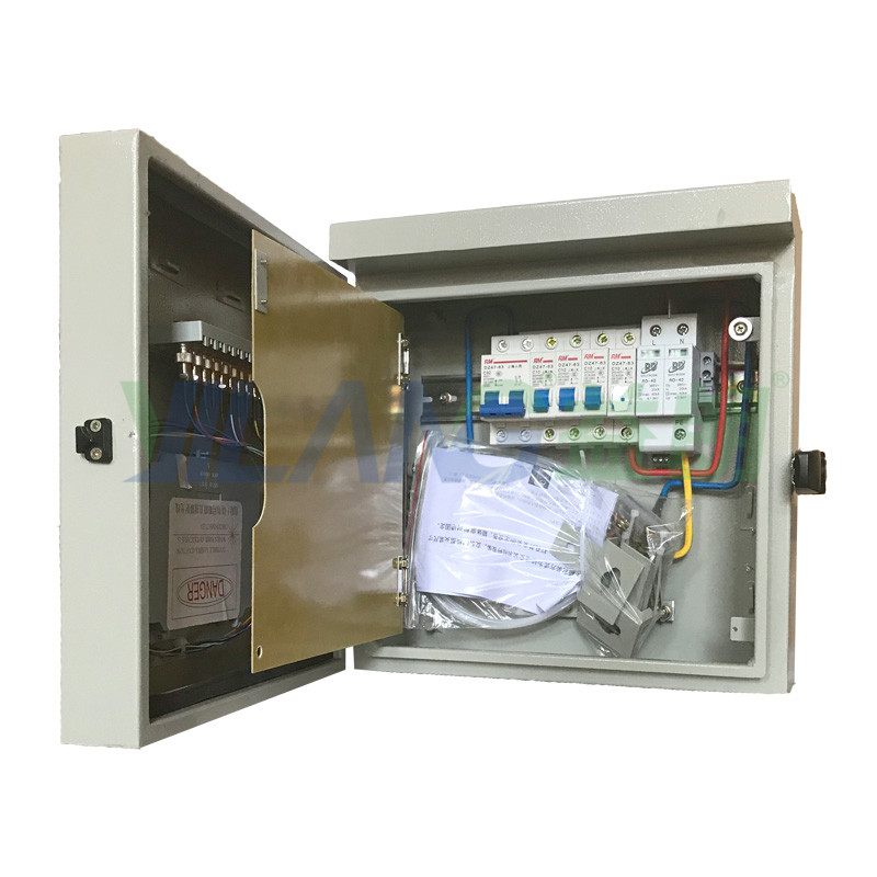 室外光电一体箱24芯光纤分纤箱综合光电设备箱