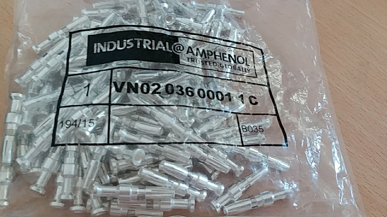 VN02 036 0001 1原装Amphenol插针VN0203600011