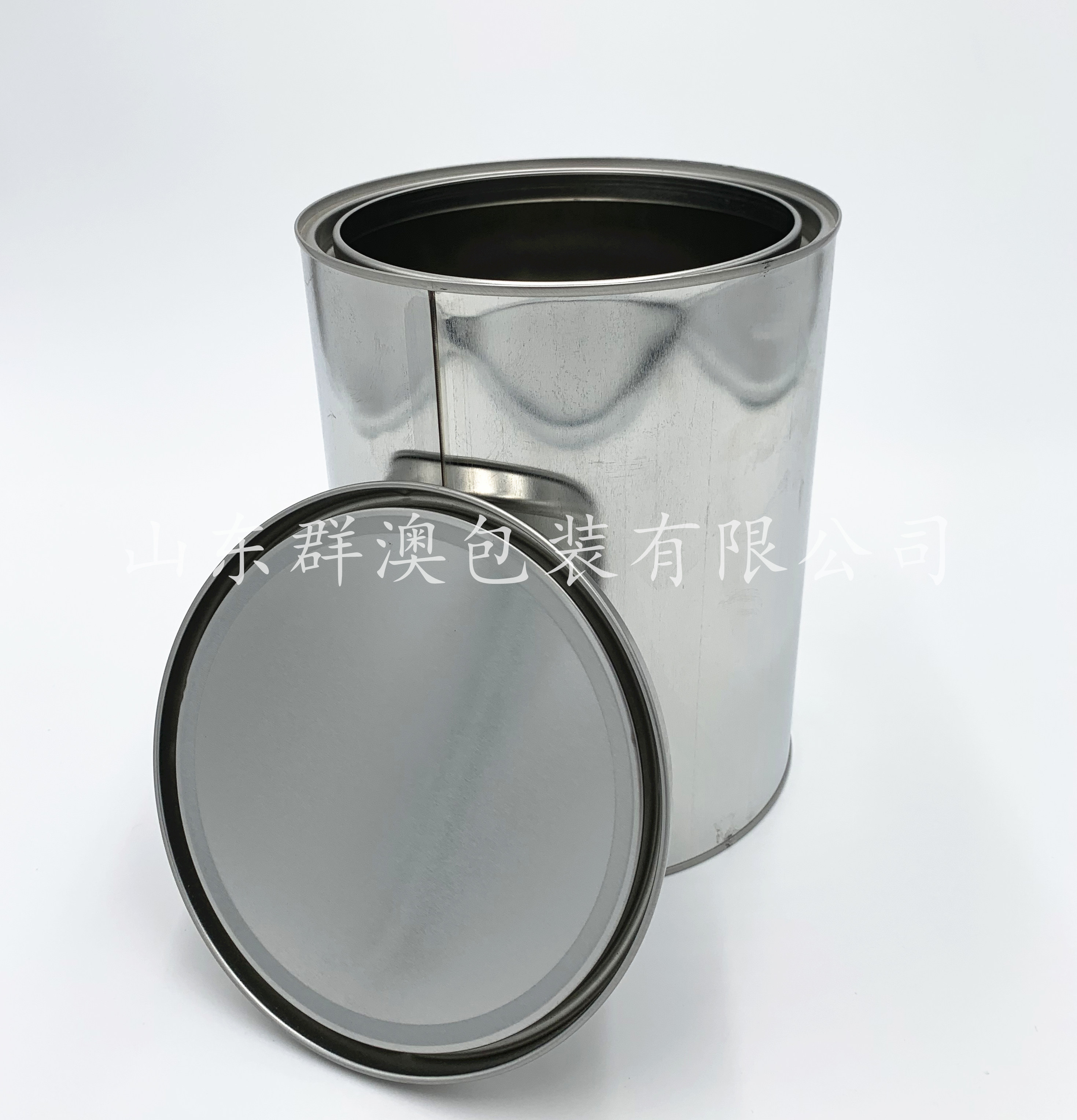 厂家直销 4kg圆罐3L4L5L 油漆罐 涂料桶 铁罐 金属罐 化工罐