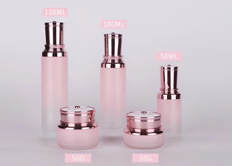玻璃瓶高温印字厂-化妆品使用玻璃瓶