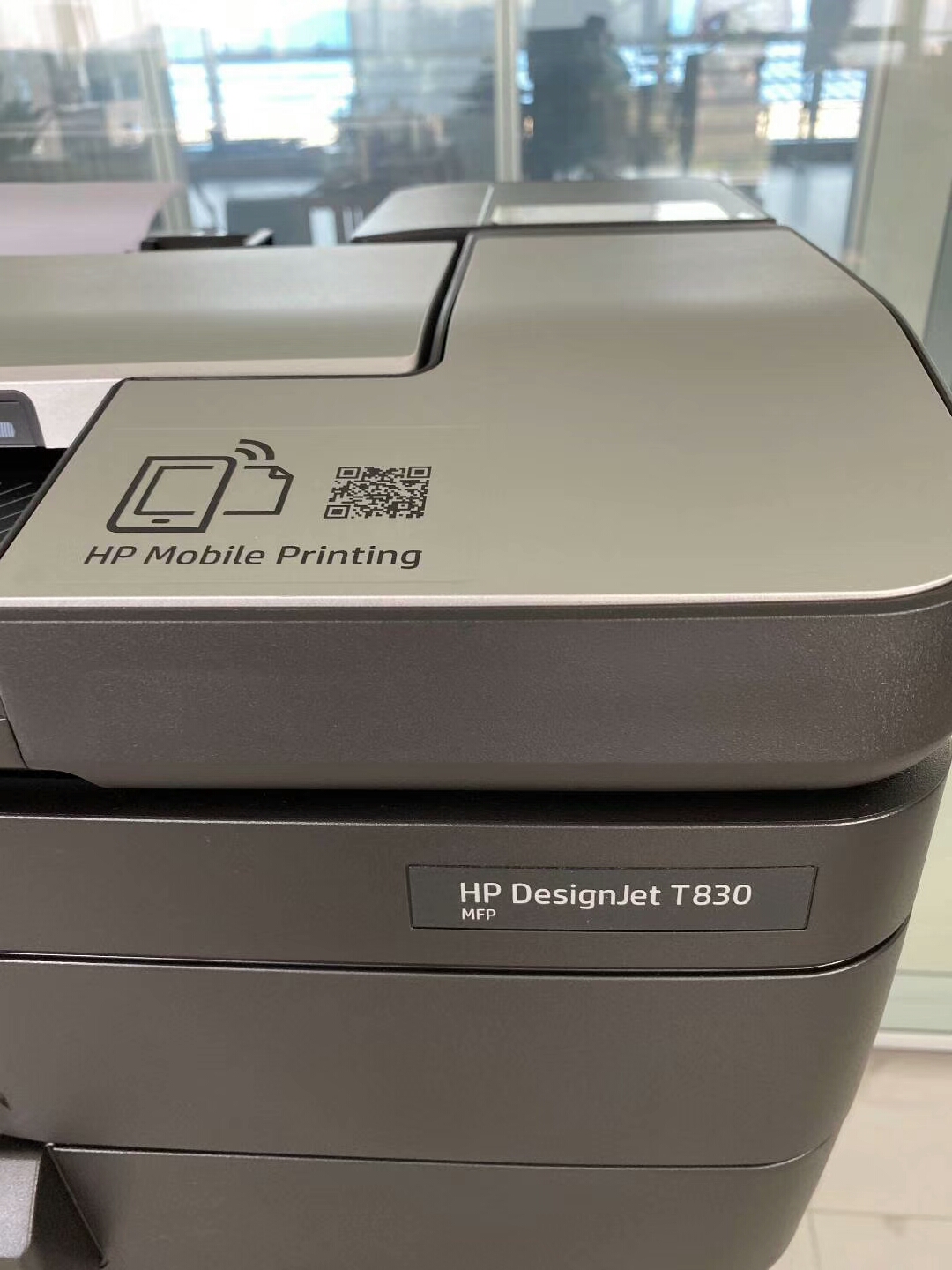 惠普Hp绘图仪T830彩色大幅面写真喷绘机打印机工程CAD及线条图