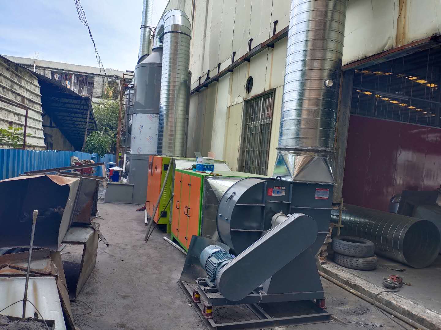 惠州噴漆廢氣處理 中升源環保