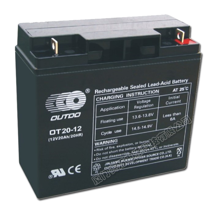 原装正品OUTDO奥特多OT20-1212V20Ah20HR免维护铅酸蓄电池