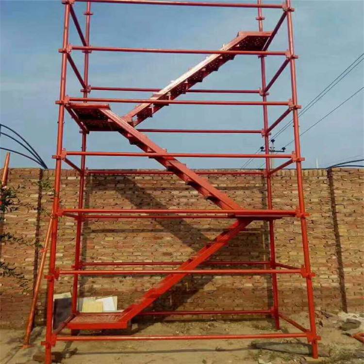 桥梁安全爬梯 钢管防护梯 钢结构安全爬梯 规格齐全 春泉可定制