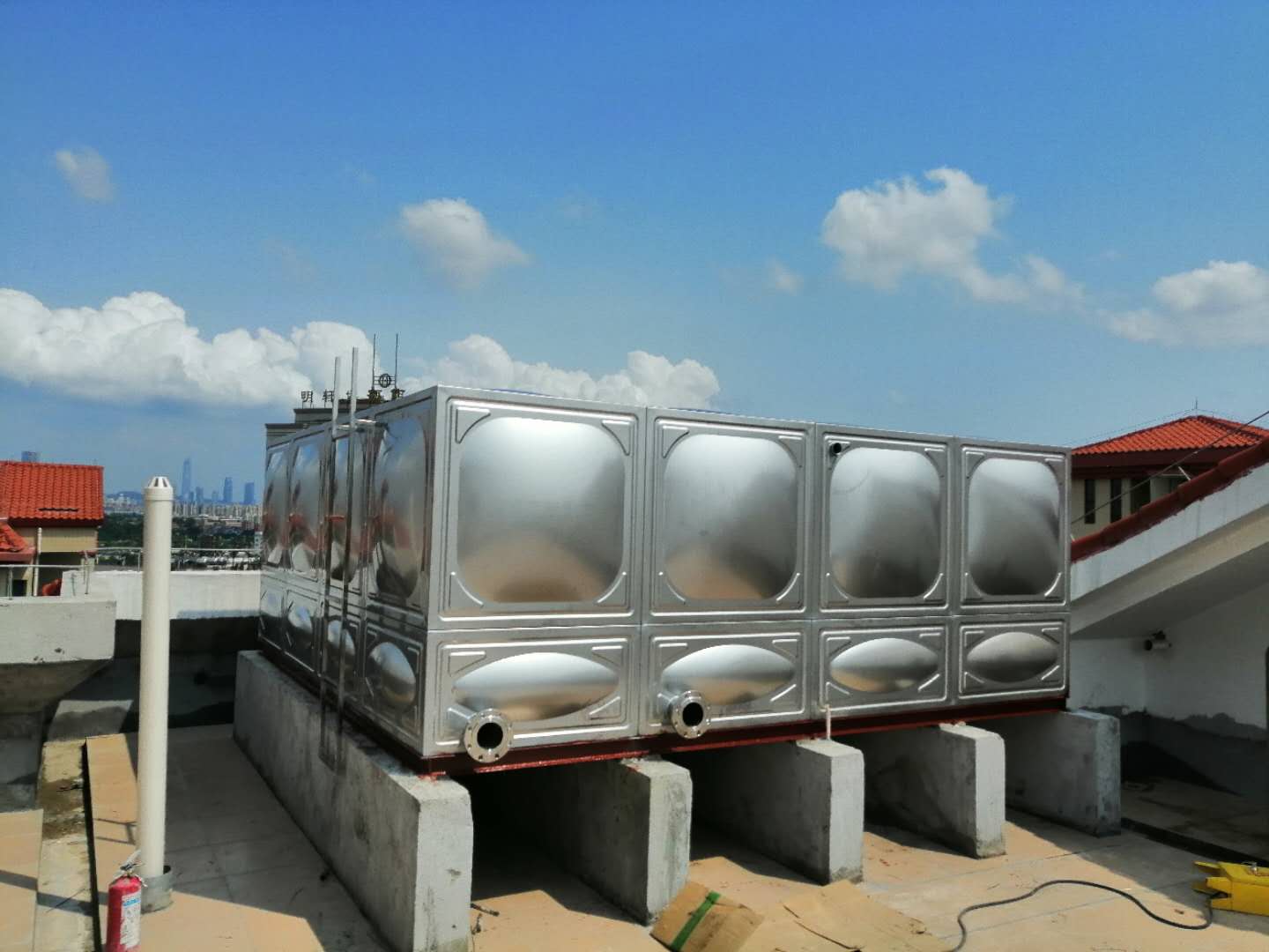 广州组合式不锈钢水箱定制 不锈钢消防水箱厂 15年安装经验