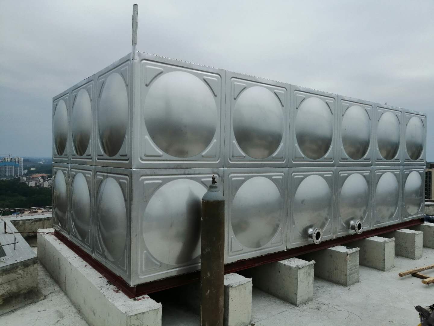 厦门组合式不锈钢水箱厂家 方形不锈钢水箱