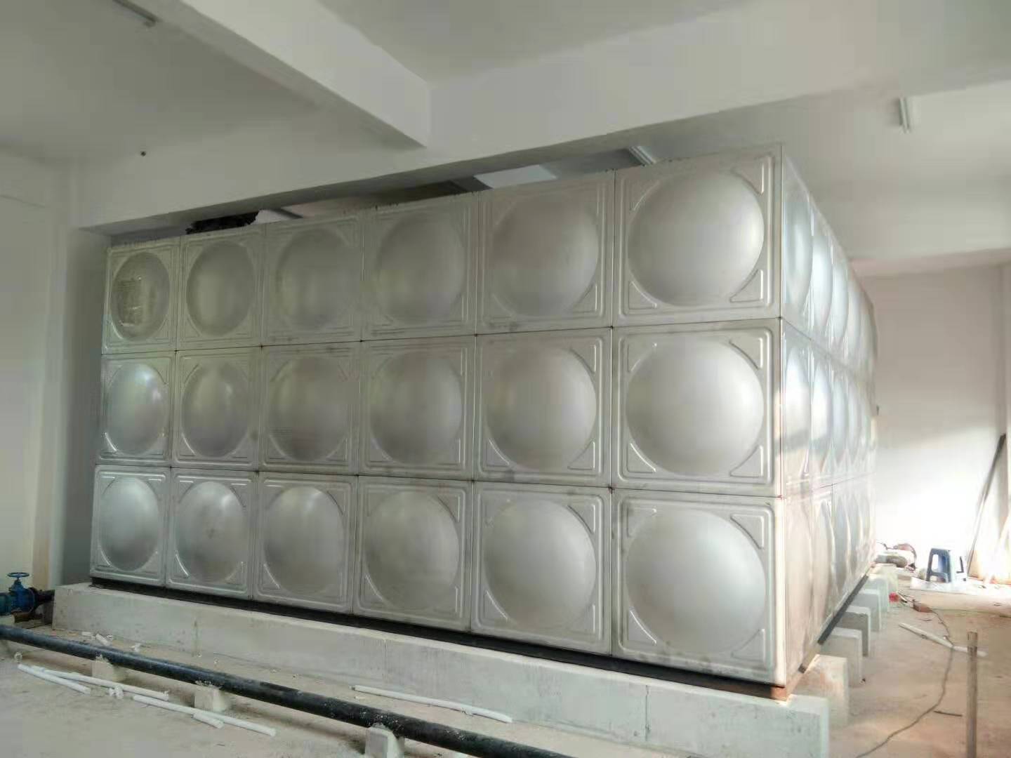 马鞍山组合式不锈钢水箱定制 组合式保温水箱 质优价平