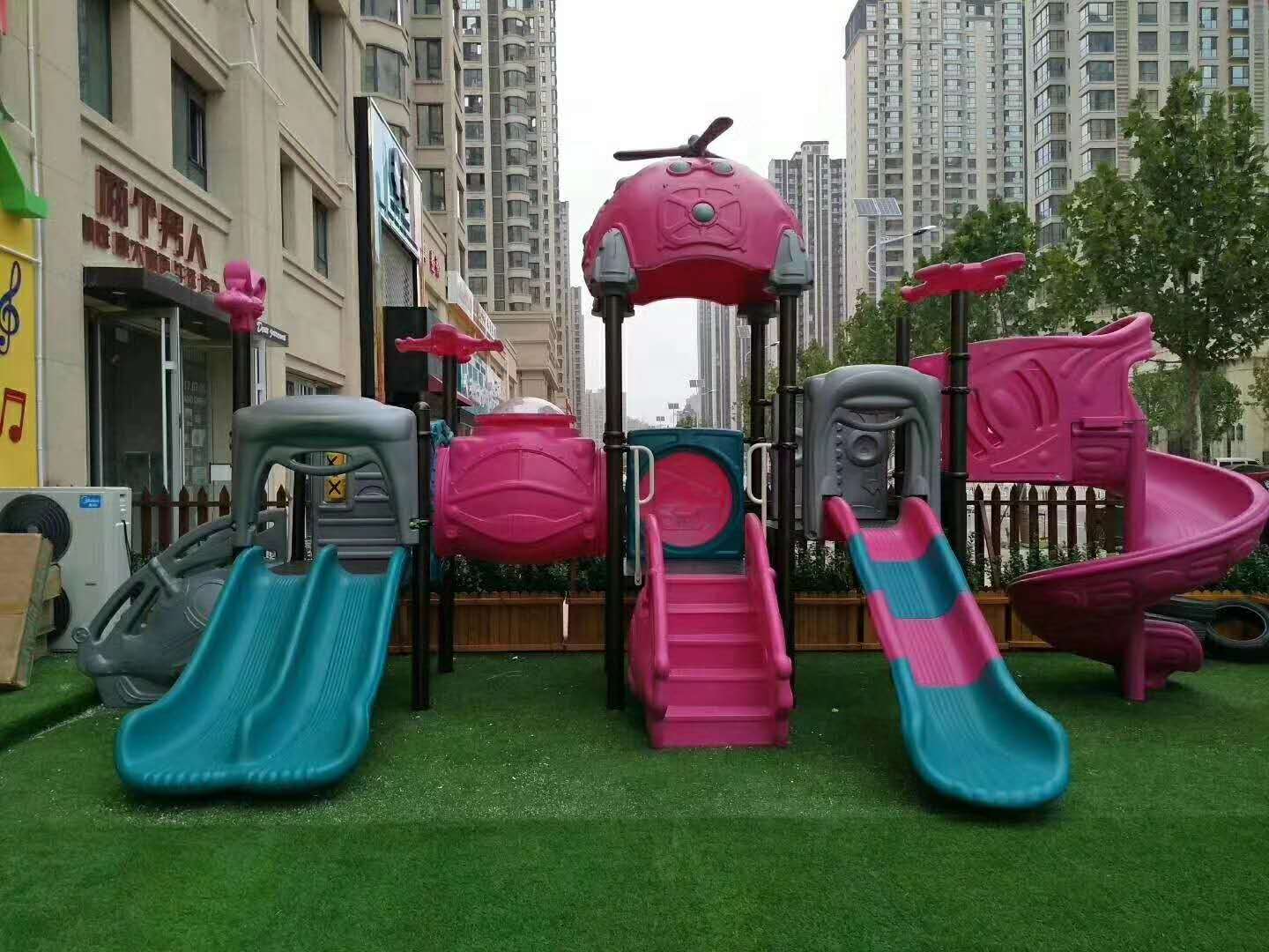天津吹塑儿童滑梯定制 游乐设施