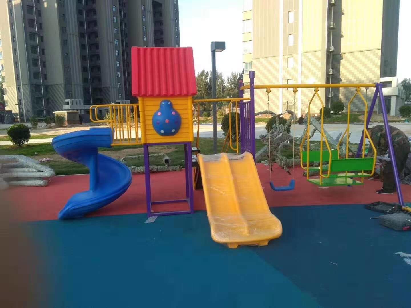 杭州室外儿童滑梯规格 施工方案