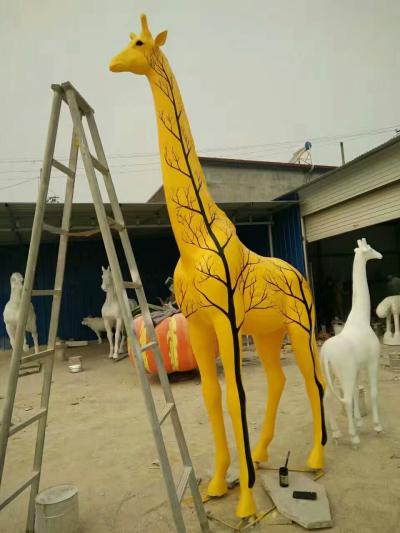 长颈鹿雕塑厂家-室外长颈鹿雕塑厂家-制造动物雕塑公司