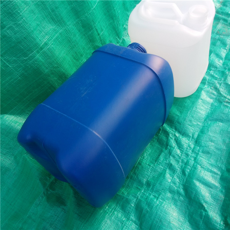 5公斤塑料方桶5L化工堆码桶蓝色白色包装桶