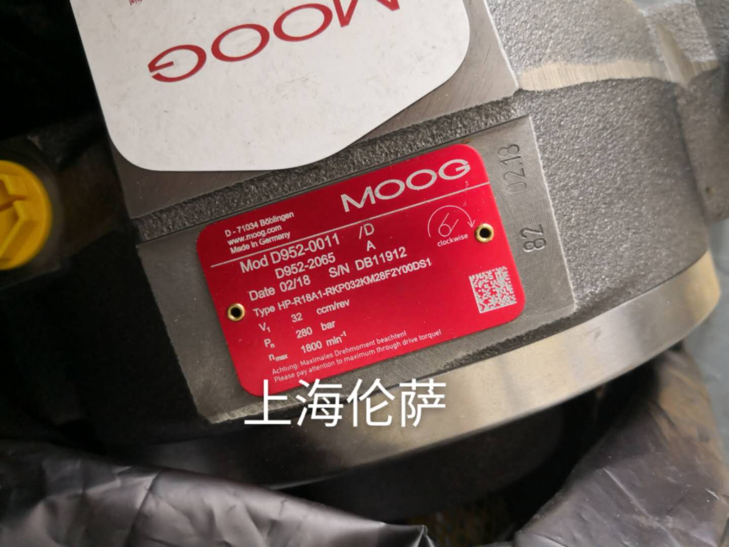 穆格MOO柱塞泵D952-0011