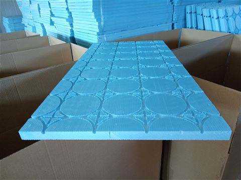 厂家生产挤塑板地暖模块 干式免回填地暖模块