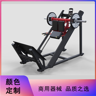 健身工作室商用健身器材供应商 斜蹲训练器 顺蹬机训练器