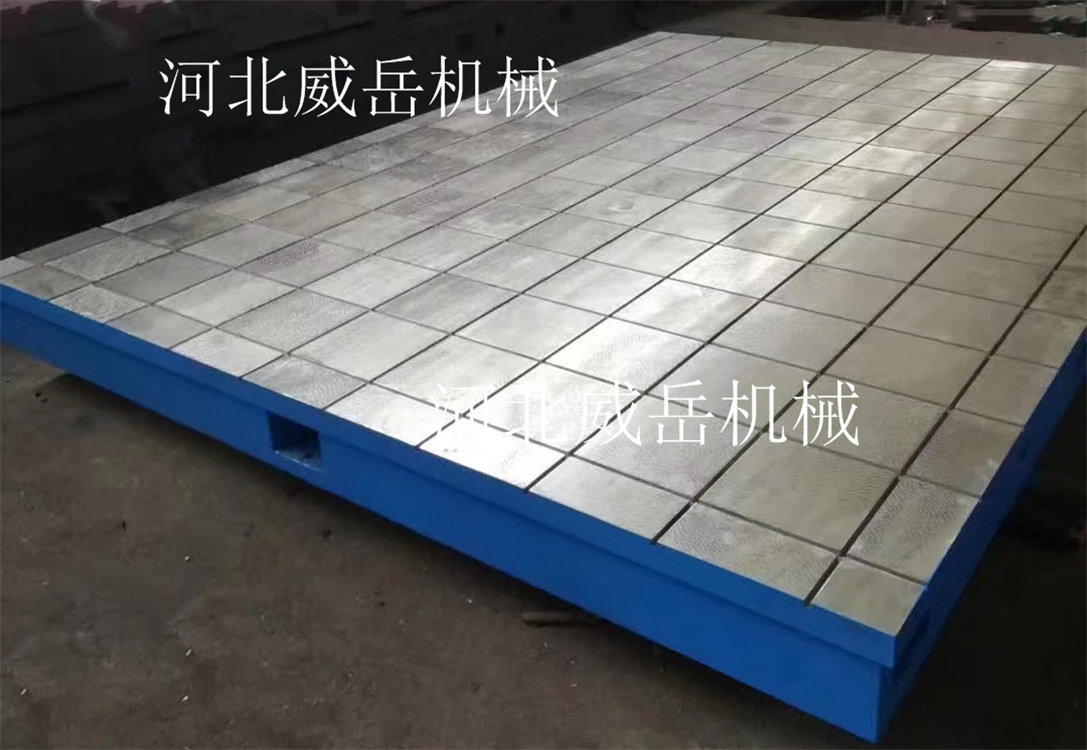 厂家供应铸铁机床铸件台面平整光滑 可开槽 铸铁平台